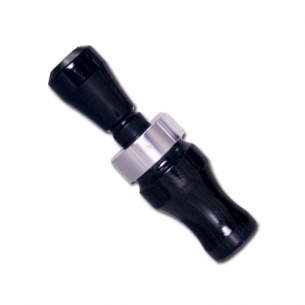 Утиный манок Buck Gardner Diamondwood Double Nasty 3 Black & Silver/Smoke insert